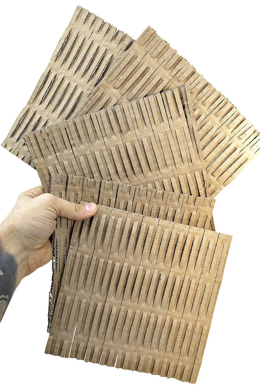 3455 Pk5 8X8 Inch Cardboard Shred Mat