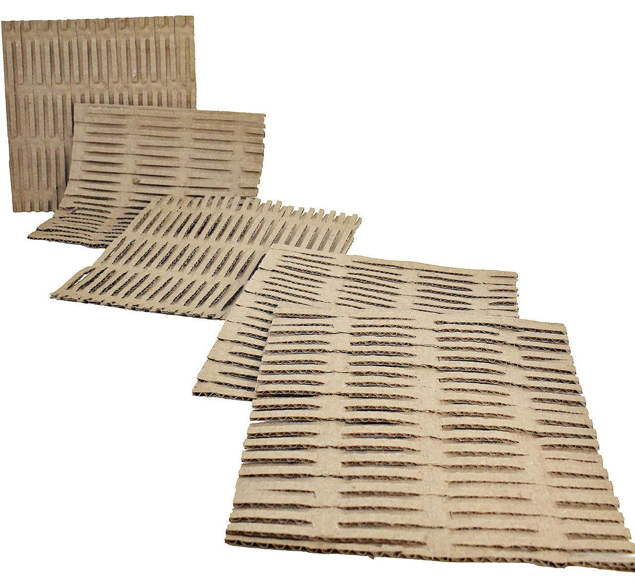 3455 Pk5 8X8 Inch Cardboard Shred Mat