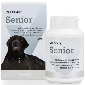 $8 OFF/BUNDLE DEAL: Vetter Senior Multicare Supplement for Dogs 90g