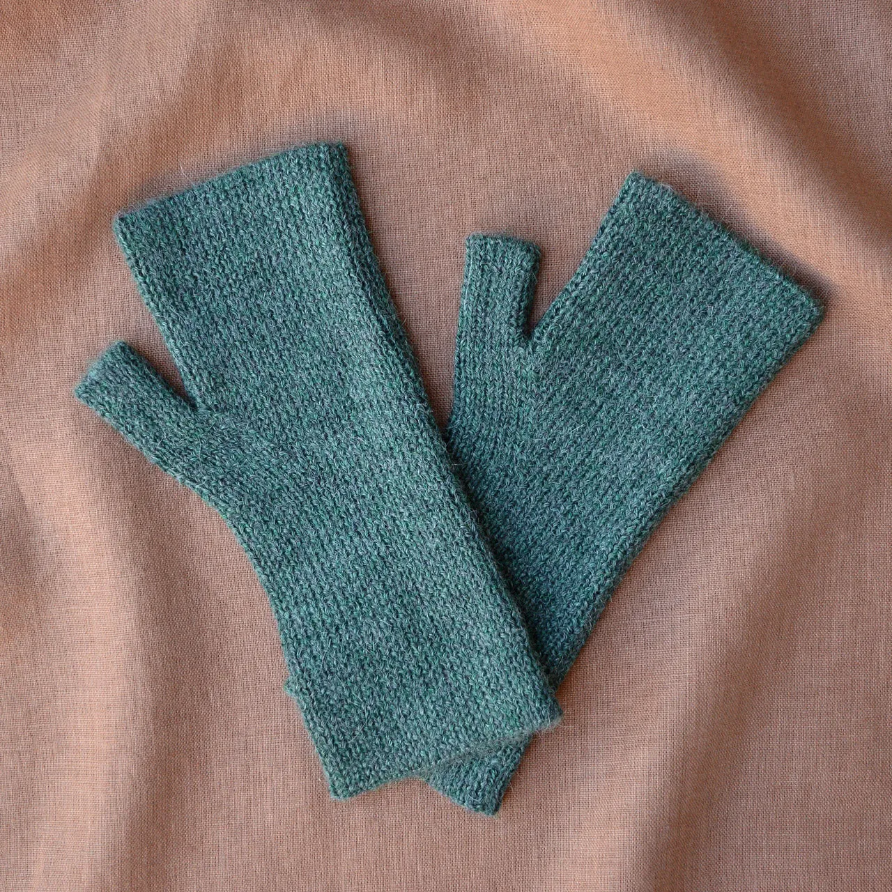Adults Fingerless Gloves - 100% Baby Alpaca