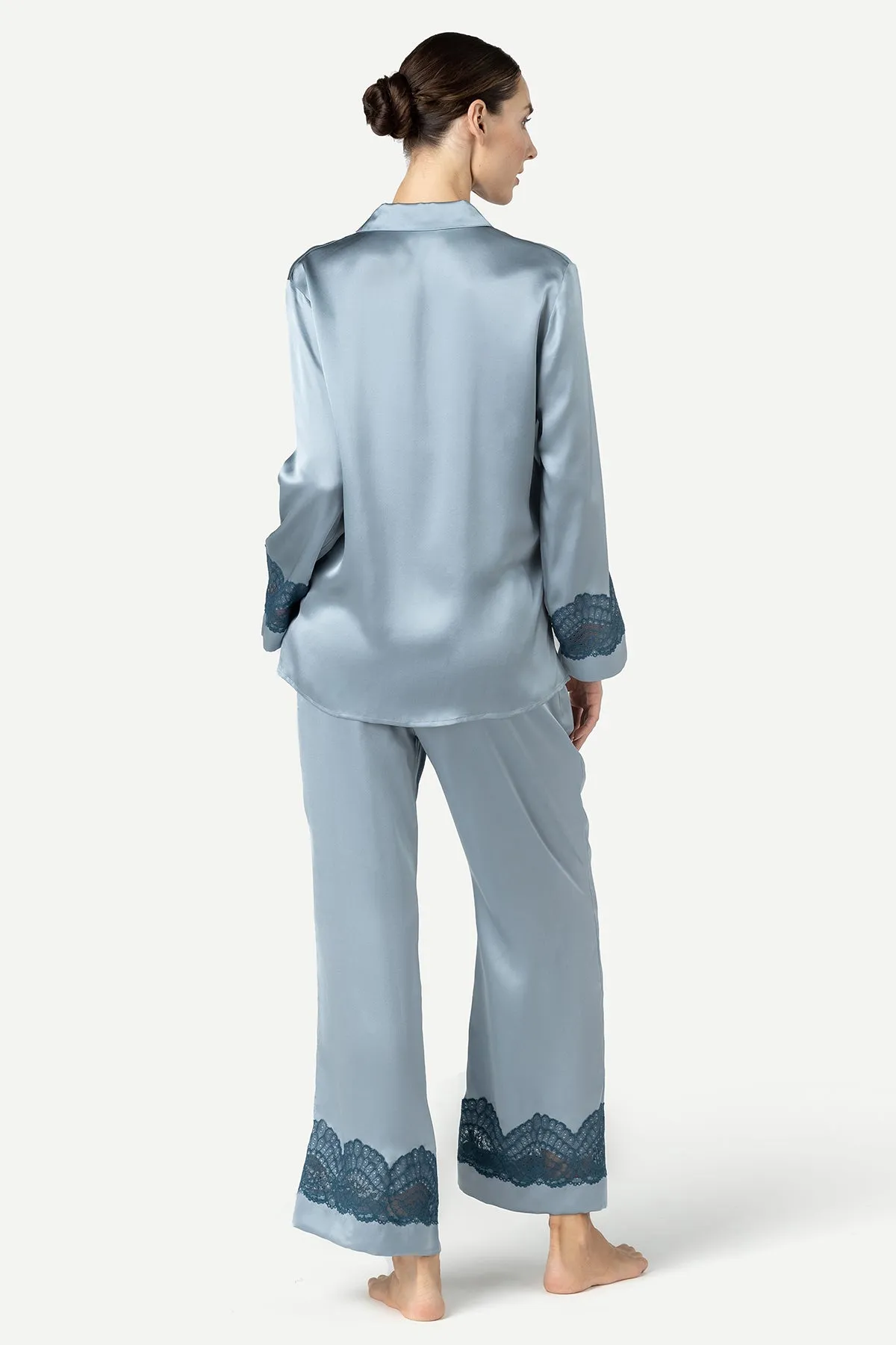 Alice Feminine Lounge Silk PJ Set