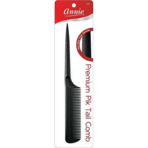 Annie Premium Pik Tail Comb 9" Black