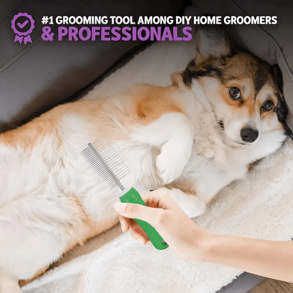 Basil Double Sided Flea Comb for Dogs and Cats