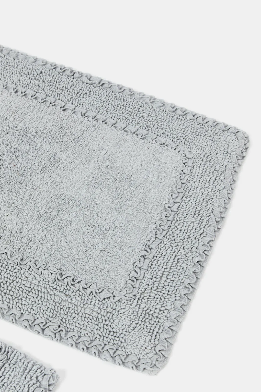 Beige Embellished Bathmat (2 Piece)