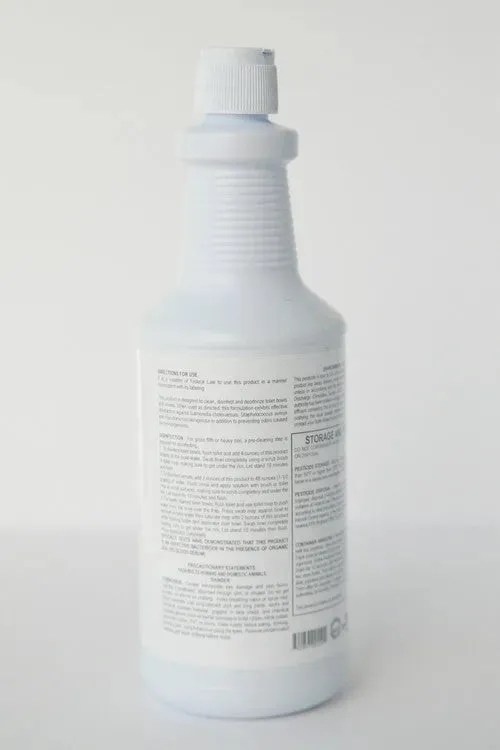 BellaBowl Clinging Toilet Bowl Cleaner & Disinfectant, 1 Quart