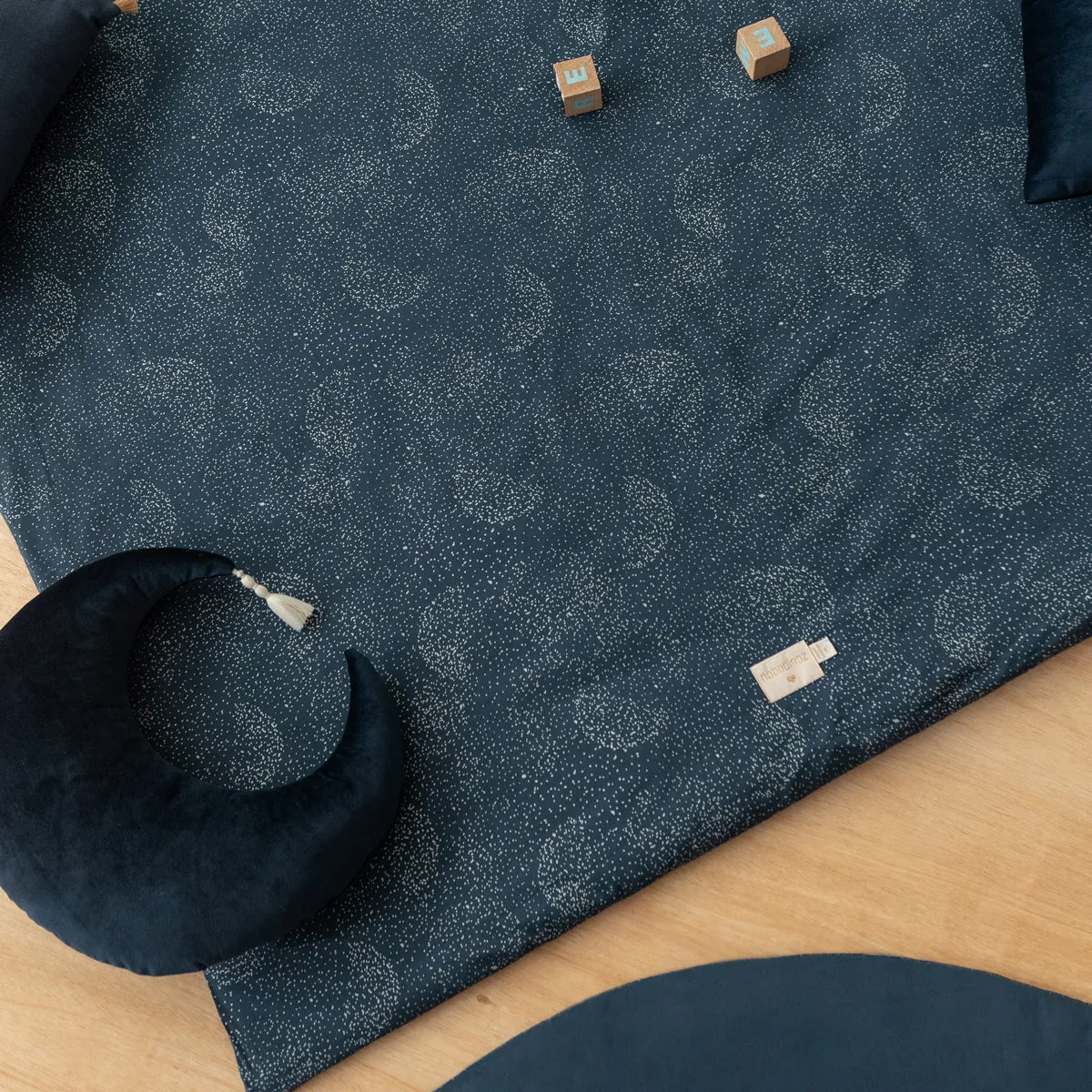 Colorado play mat gold bubble/ night blue