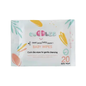 CUDDLES BABY WIPES 20PCS