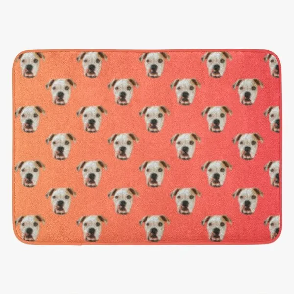 Custom Pet Art Bath Mats
