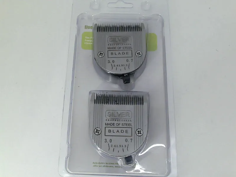Detachable Adjustable Clippers 2 Pack Steel Blades