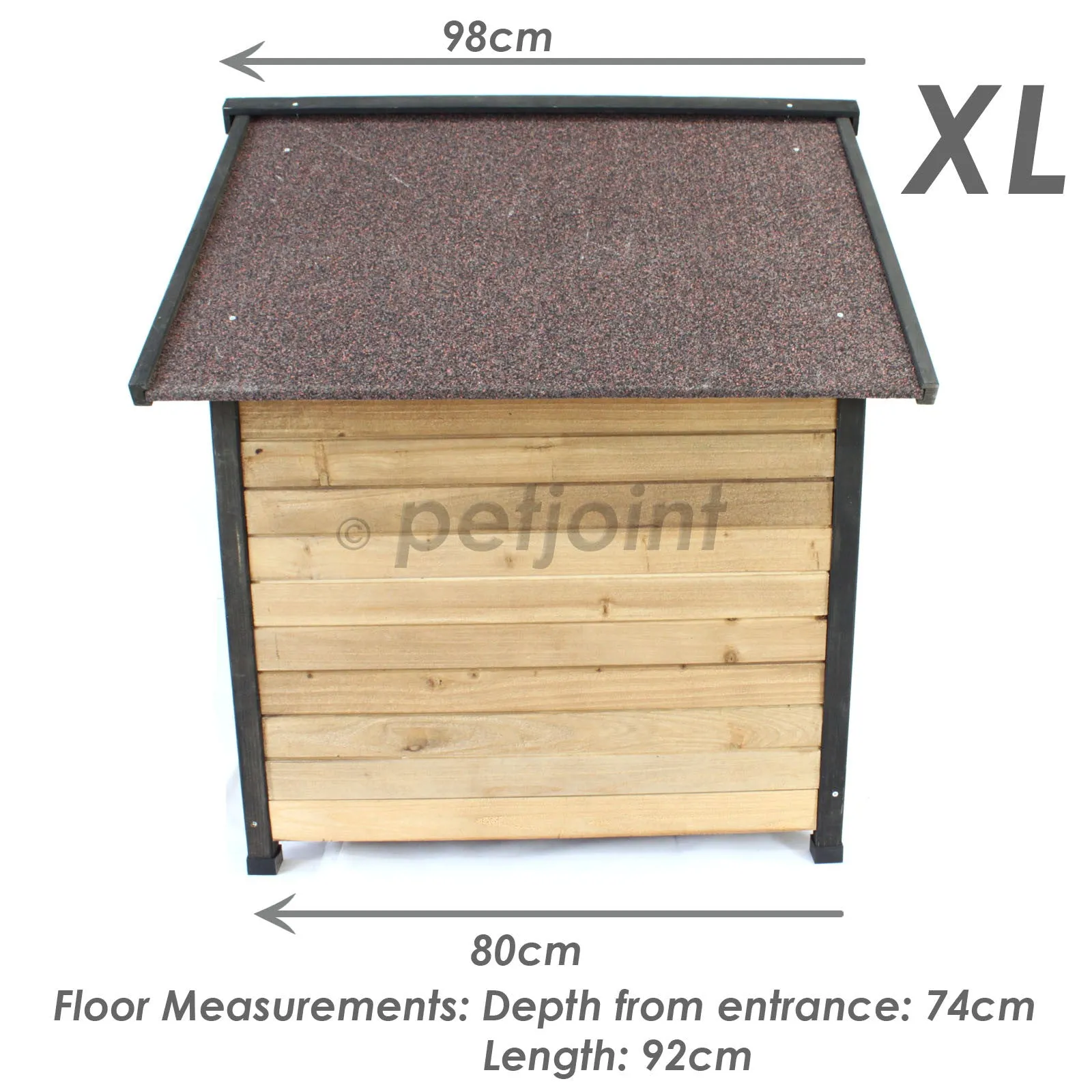 Extra Large Wooden Dog House Indoor Outdoor Pet Labrador Kennel