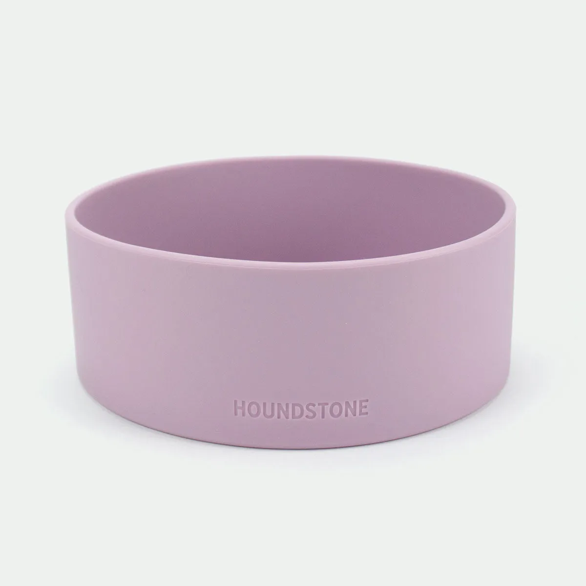 Food Grade Silicone Dog Bowl - Mauve, 4.5 Cups Volume, Dishwasher Safe, Non-Slip