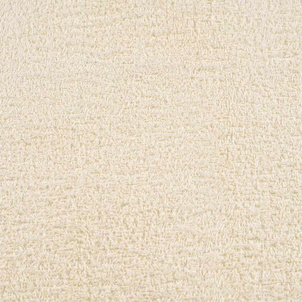 Guest Towels 4 pcs Cream 30x50 cm 360 gsm 100% Cotton