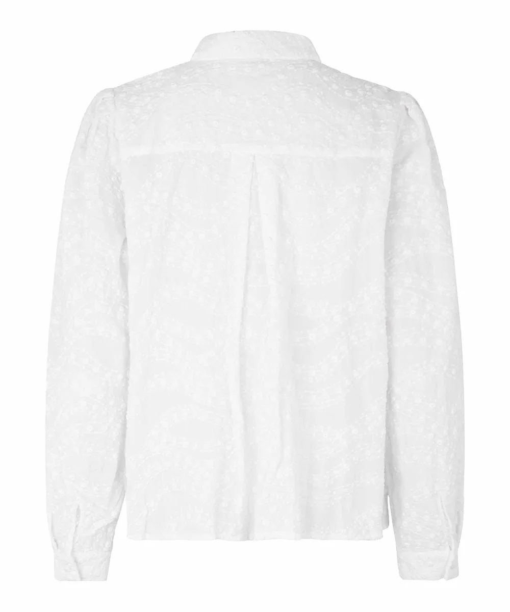 Inella Embroidered Button-Up Shirt