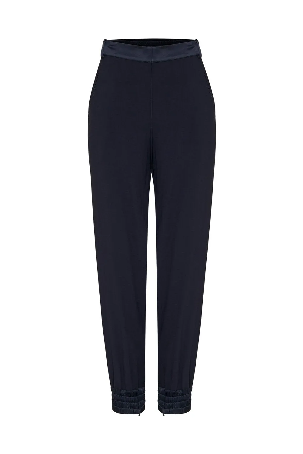 JOGGER WITH ENCASED ELASTIC CUFF SOLID NAVY