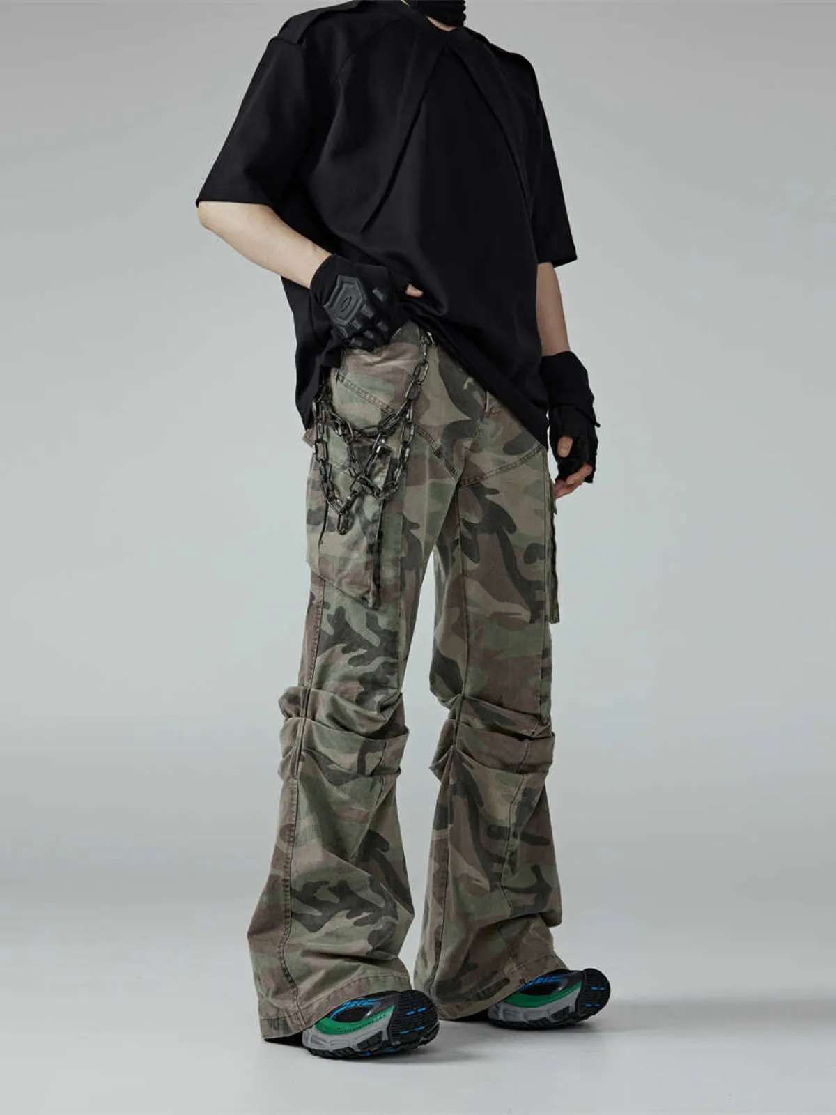 Large Pocket Casual Pants