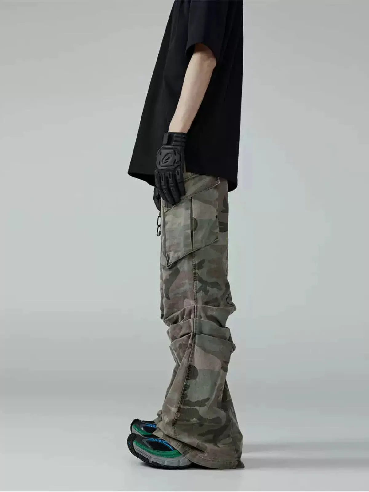 Large Pocket Casual Pants