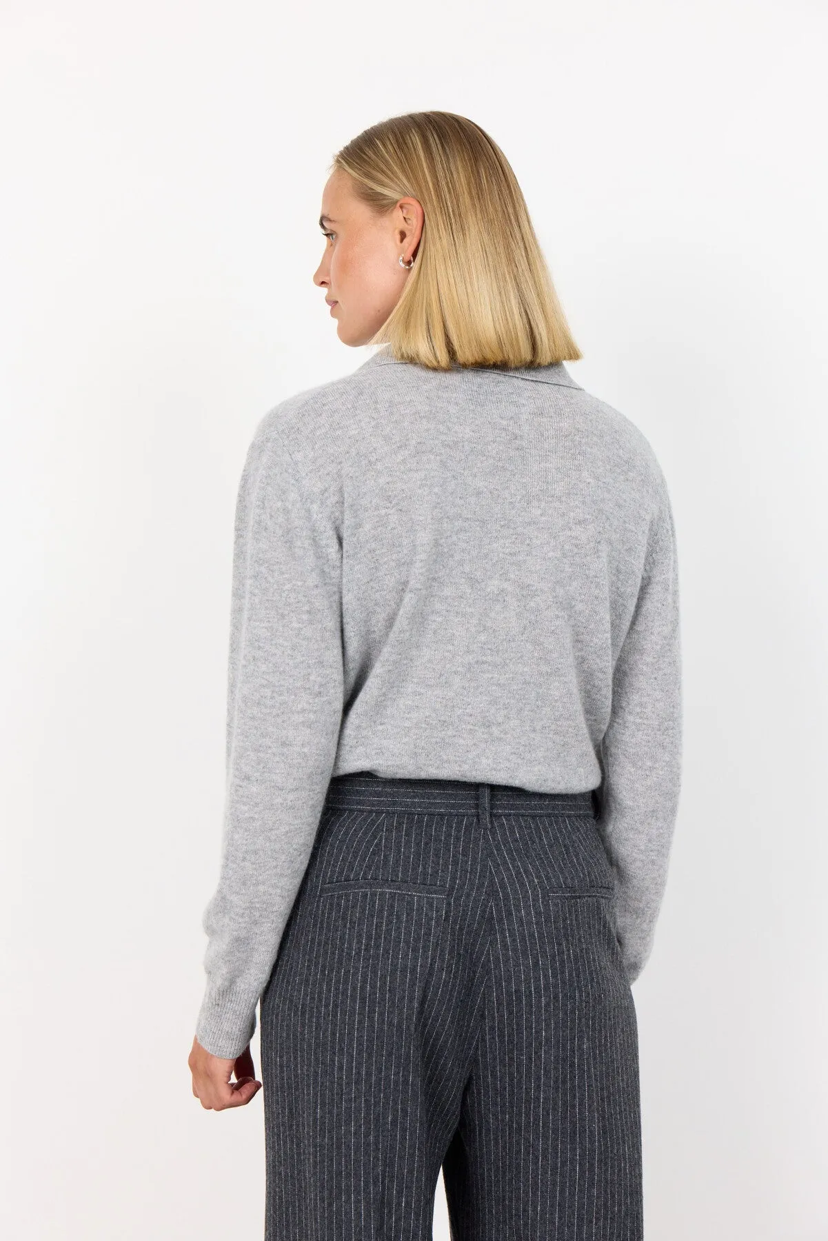 LR-ELOISE 5 Knit Light grey