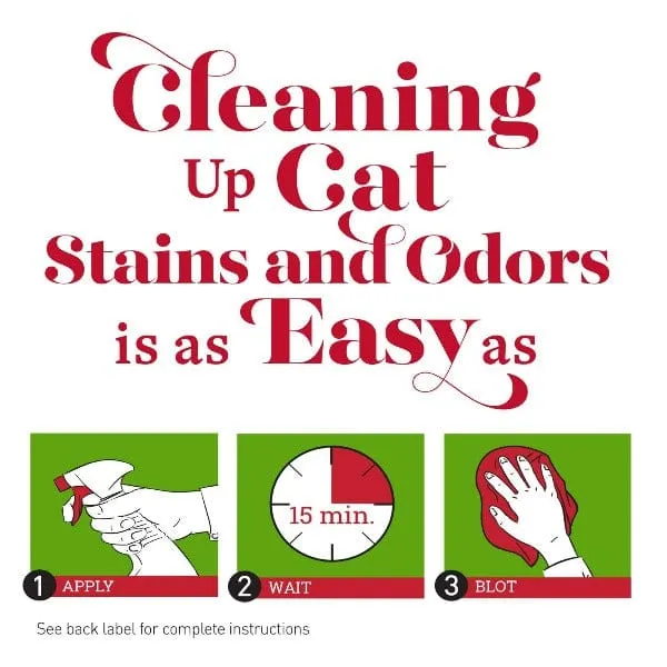 Nature's Miracle Advanced Stain and Odor Eliminator for Cats
