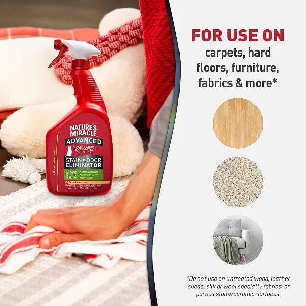 Nature's Miracle Advanced Stain and Odor Eliminator for Cats