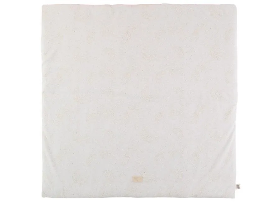 Nobodinoz Colorado Playmat in Gold Bubble / White