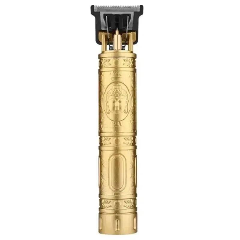 OIMG T9 Vintage Stainless Steel Rechargeable Hair Trimmer