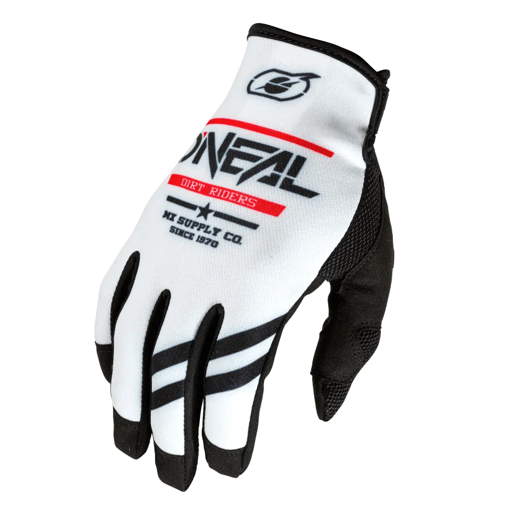 O'Neal Mayhem Squadron Glove White/Black