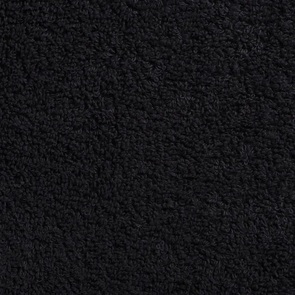 Premium Shower Towels 10 pcs Black 70x140 cm 600 gsm 100% Cotton