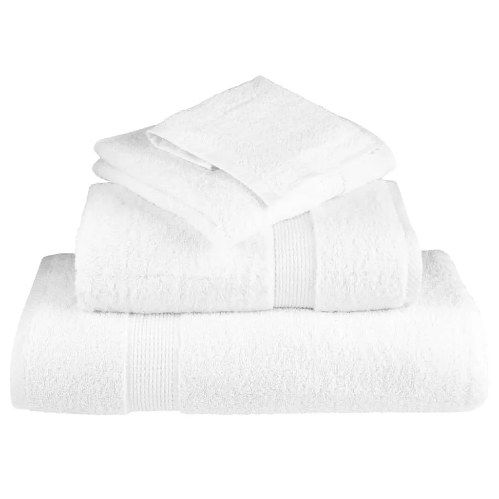 Premium Shower Towels 10pcs White 70x140cm 600gsm 100% Cotton