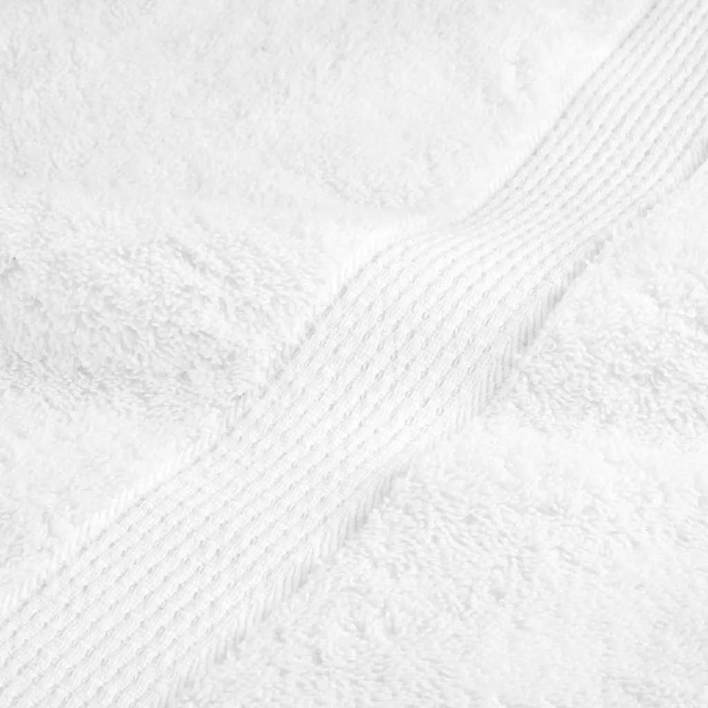 Premium Shower Towels 10pcs White 70x140cm 600gsm 100% Cotton