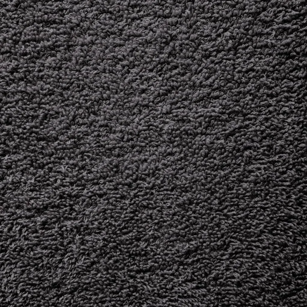 Premium Shower Towels SOLUND 25pcs Anthracite 70x140cm 600gsm