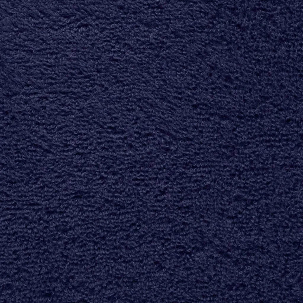 Premium Towels 2pcs Navy Blue 100x200cm 600gsm 100% Cotton