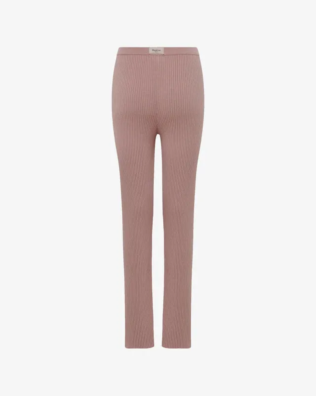 Repetto - Rib Knit Pant - Adult (S0668) - Romance Pink