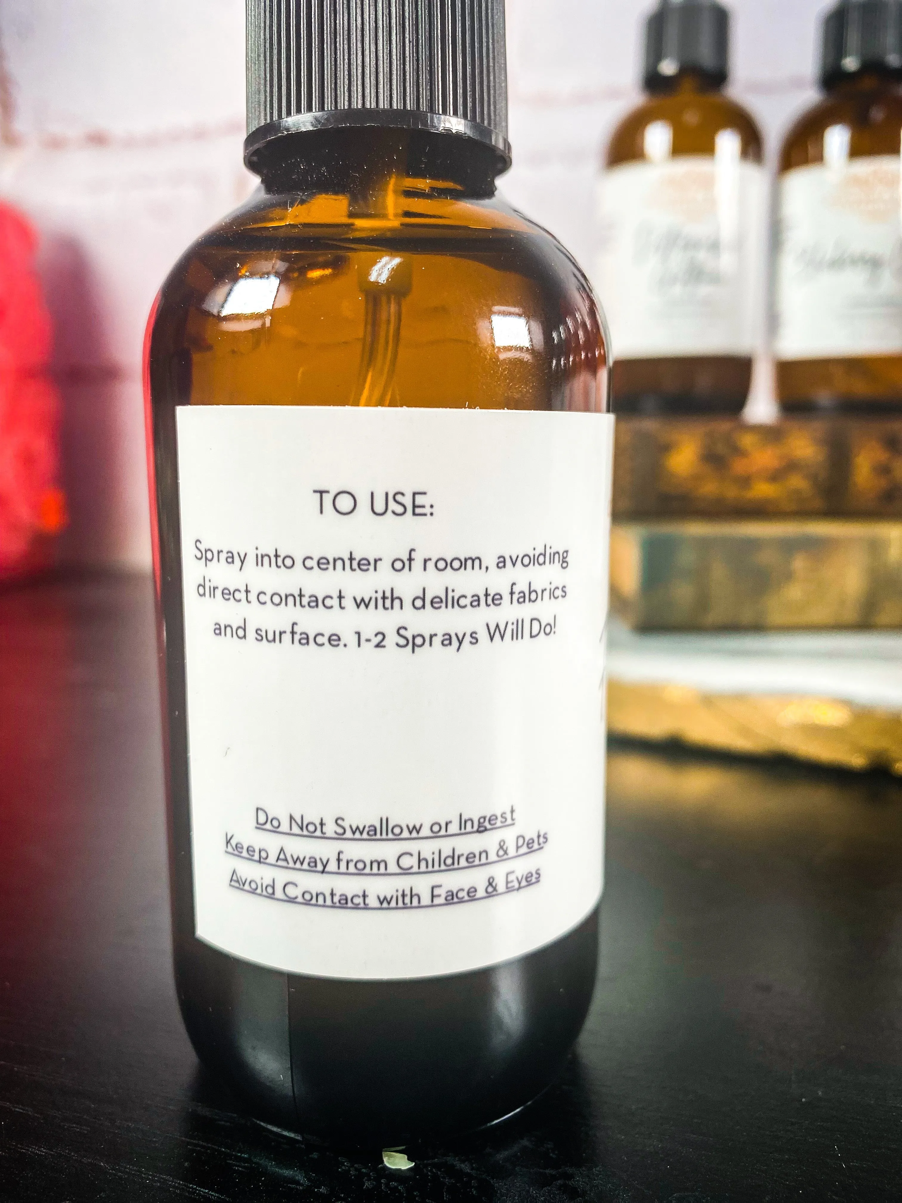 Room & Linen Spray (Clean & Fresh Scents)