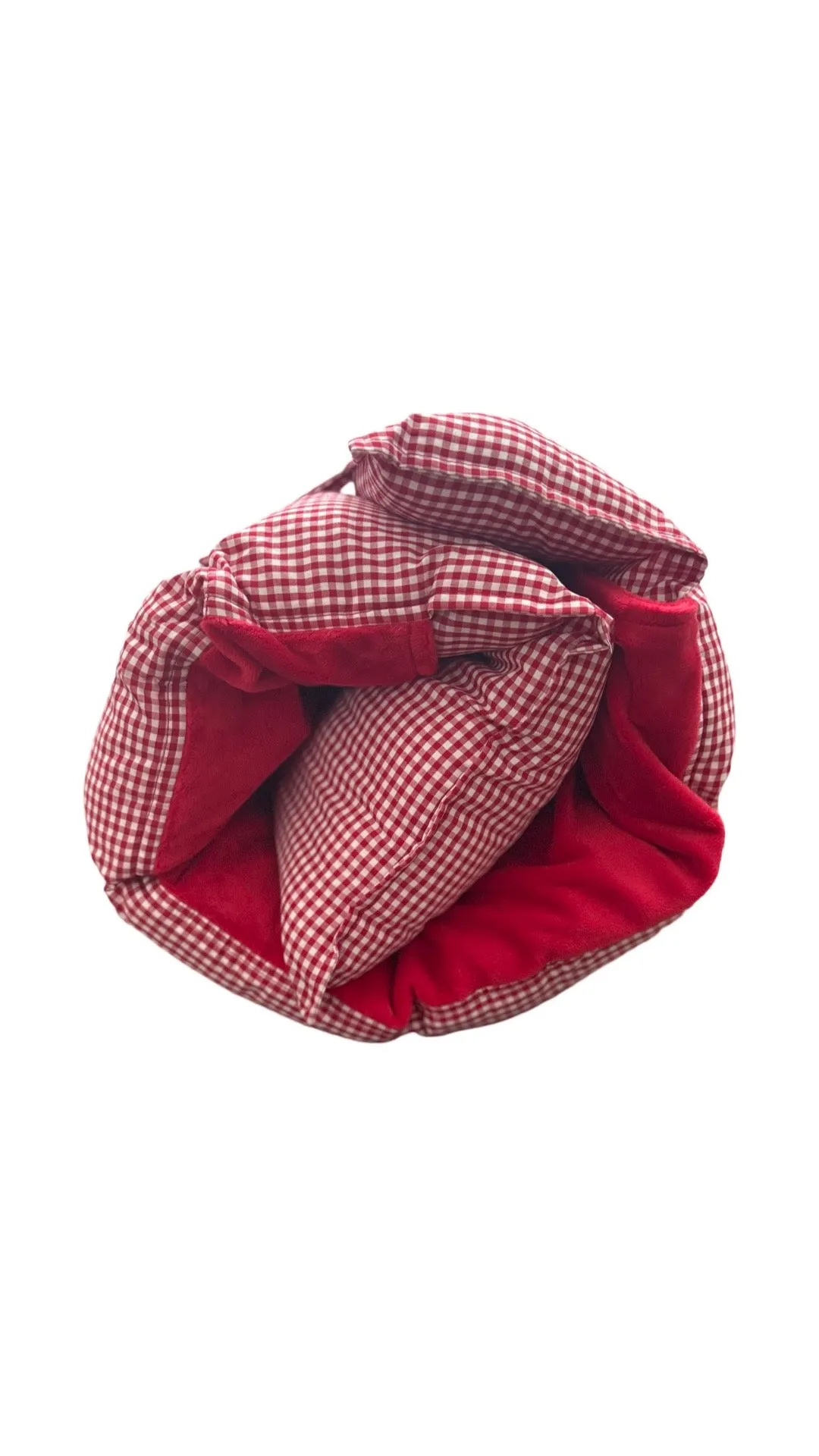 Small red & white gingham