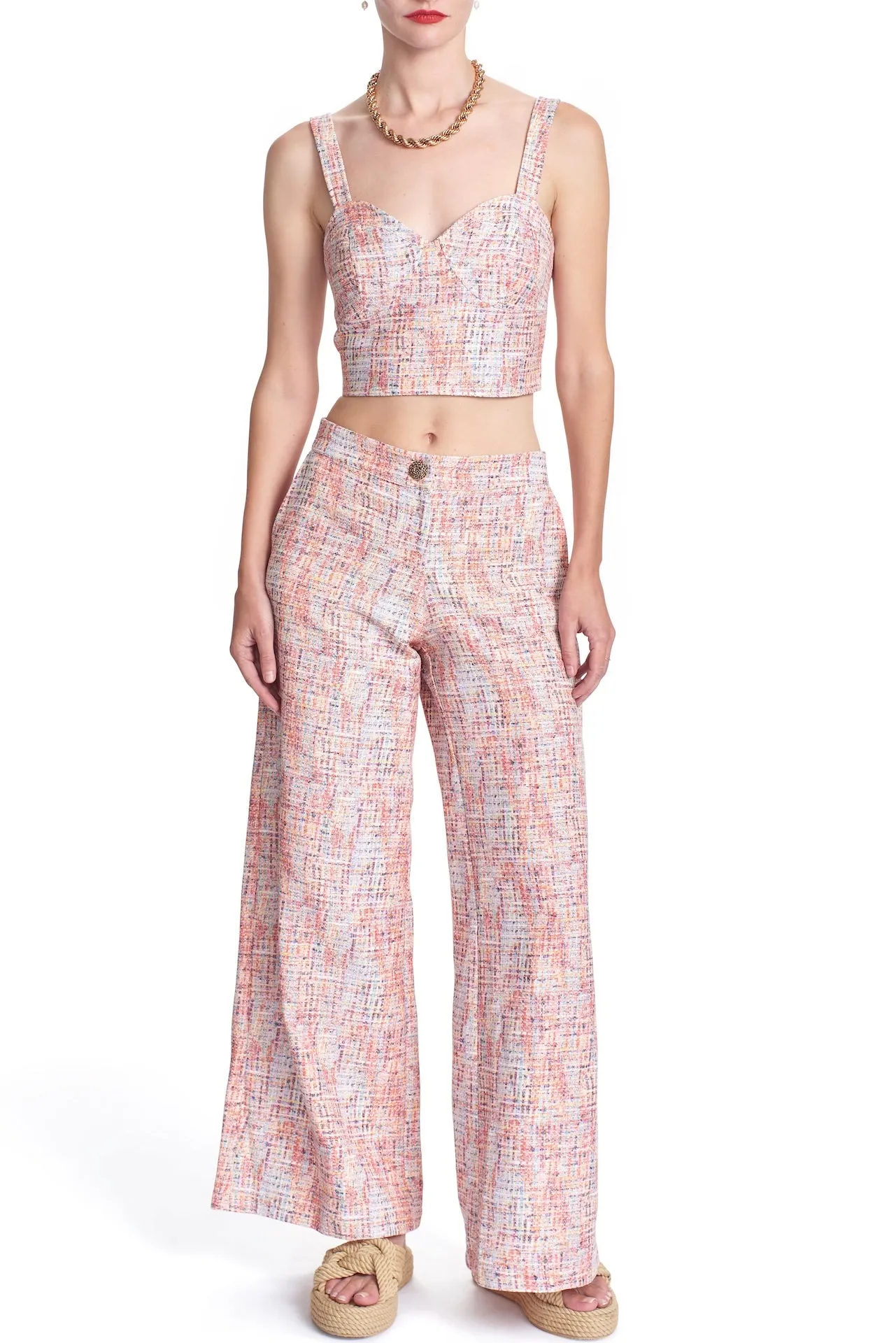 THE SAMIRRA PANT-Tweed