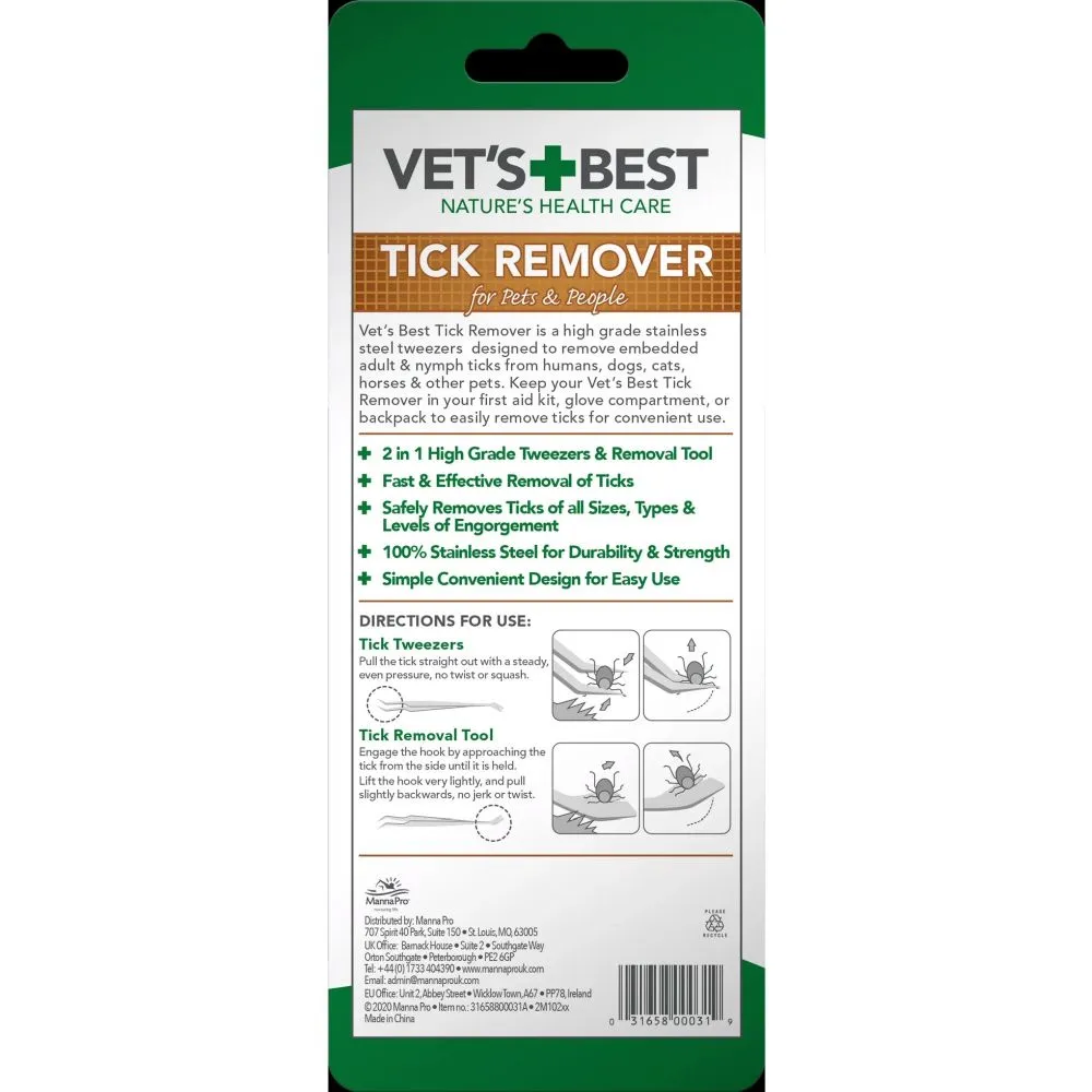 Vet's Best Stainless Steel Tick Remover
