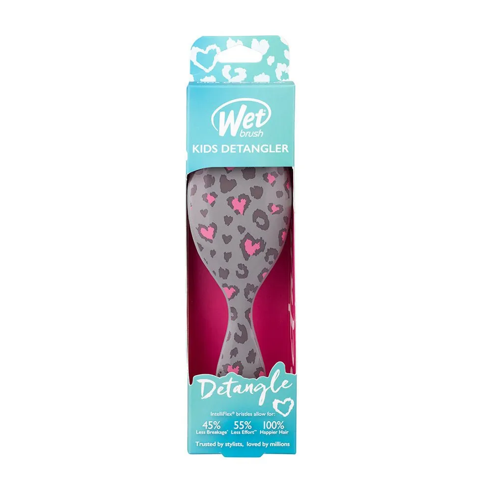 Wet Brush Kids Detangler Brush Leopard