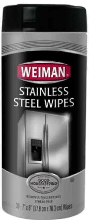 WIPES STAINLESS STEEL CANISTER 30 CT