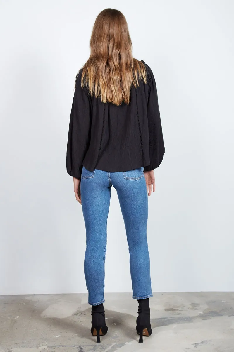 Wish - Adeline Blouse - Black