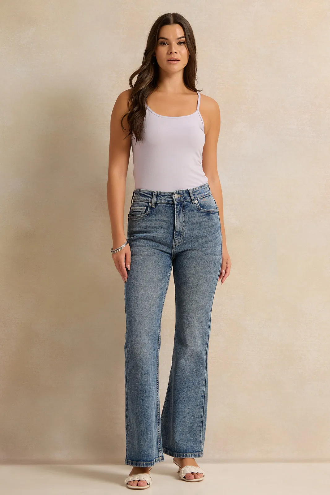 Women Lilac Plain Vest